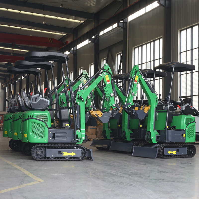 Mini-pelle de 1,2 tonne