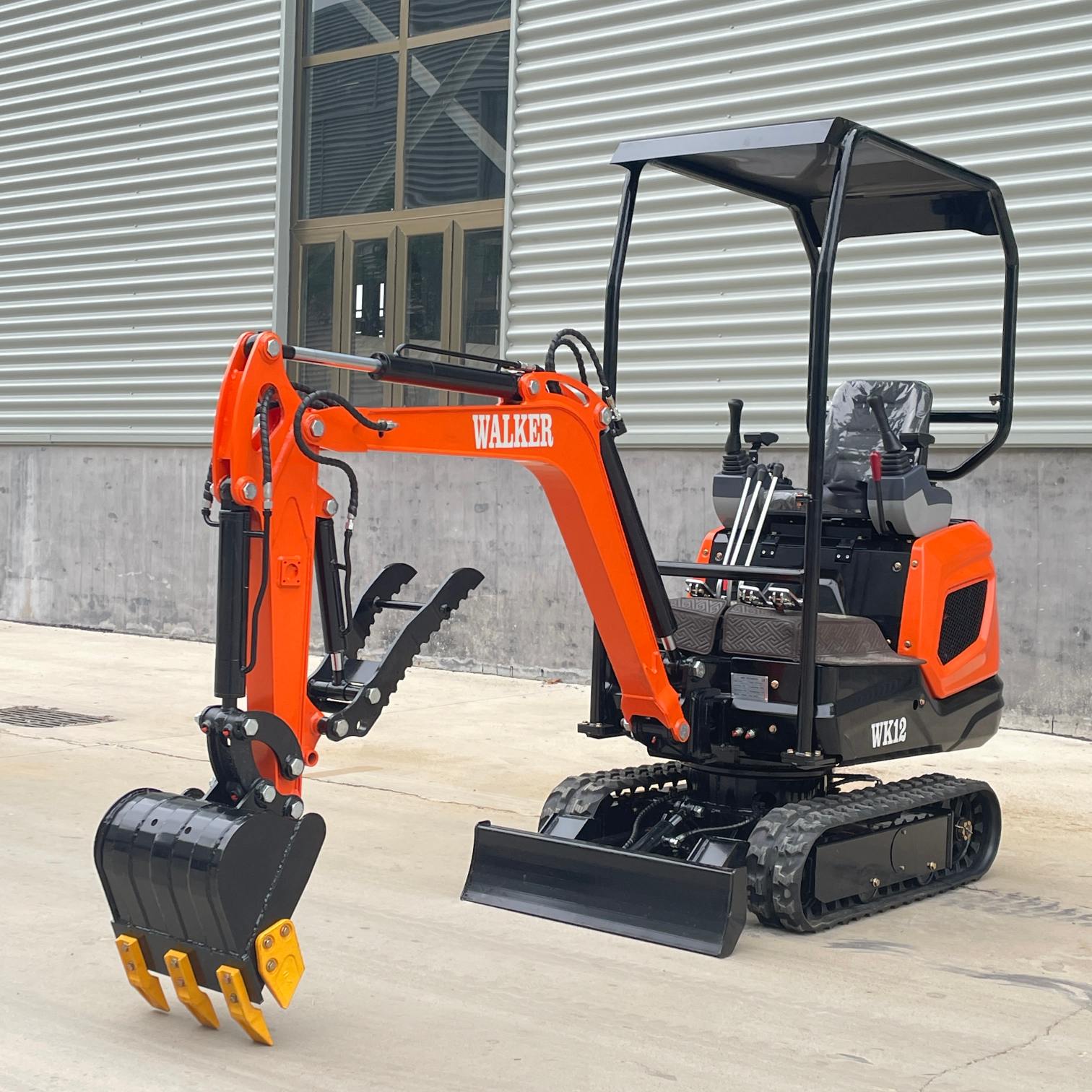 Mini-pelle de 1,2 tonne