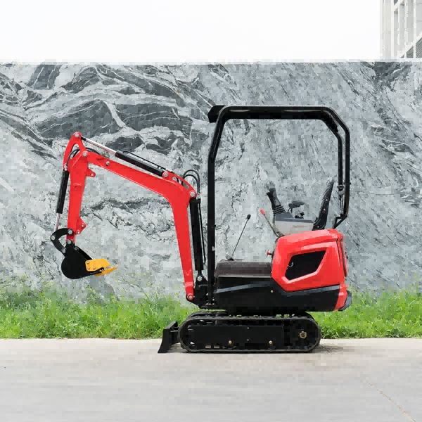 Mini-pelle de 1,2 tonne