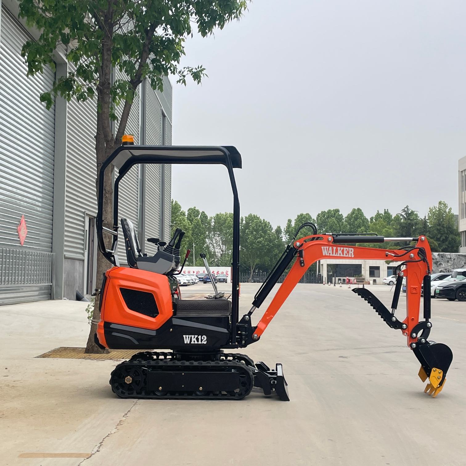 Mini-pelle de 1,2 tonne