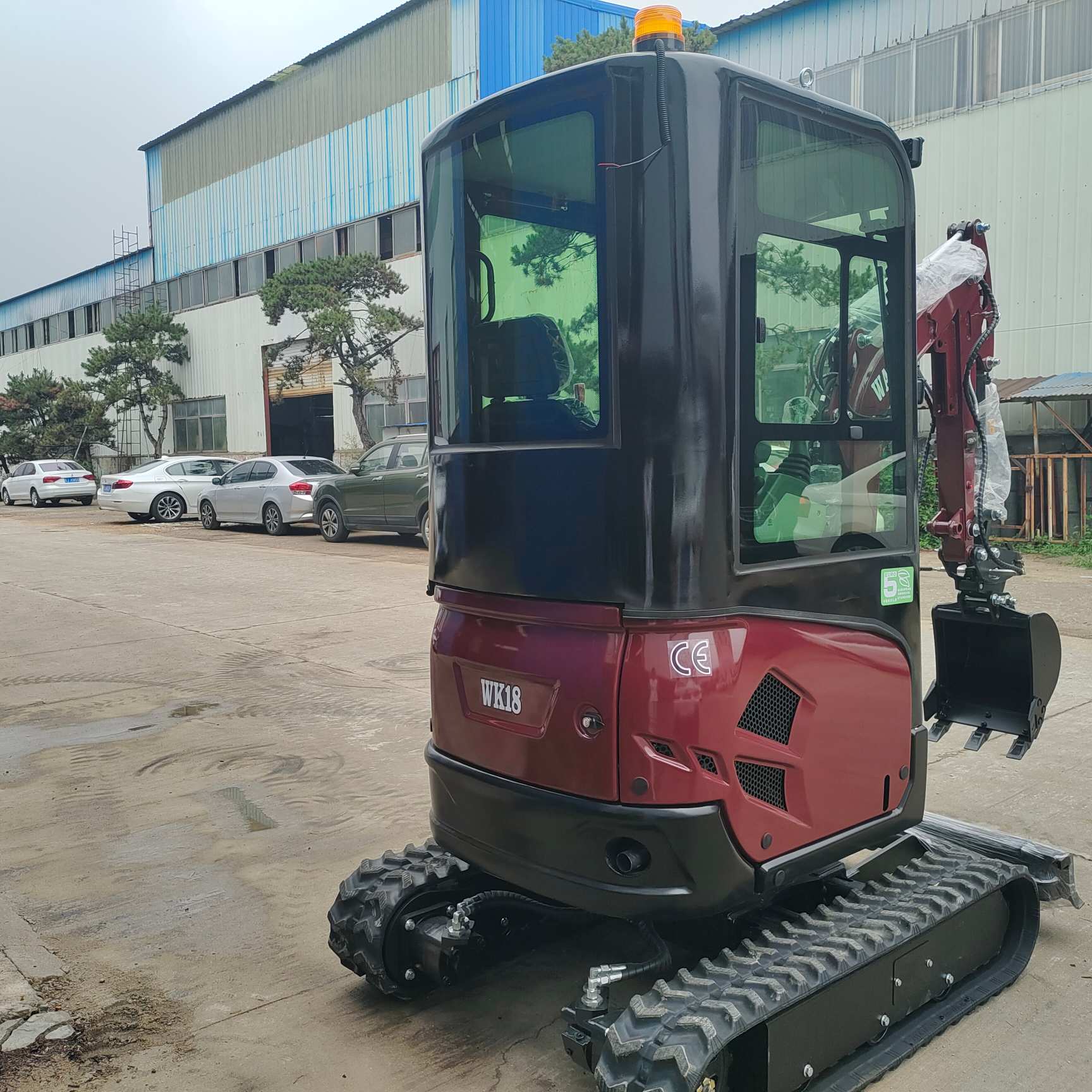 Mini-pelle de 1,8 tonne