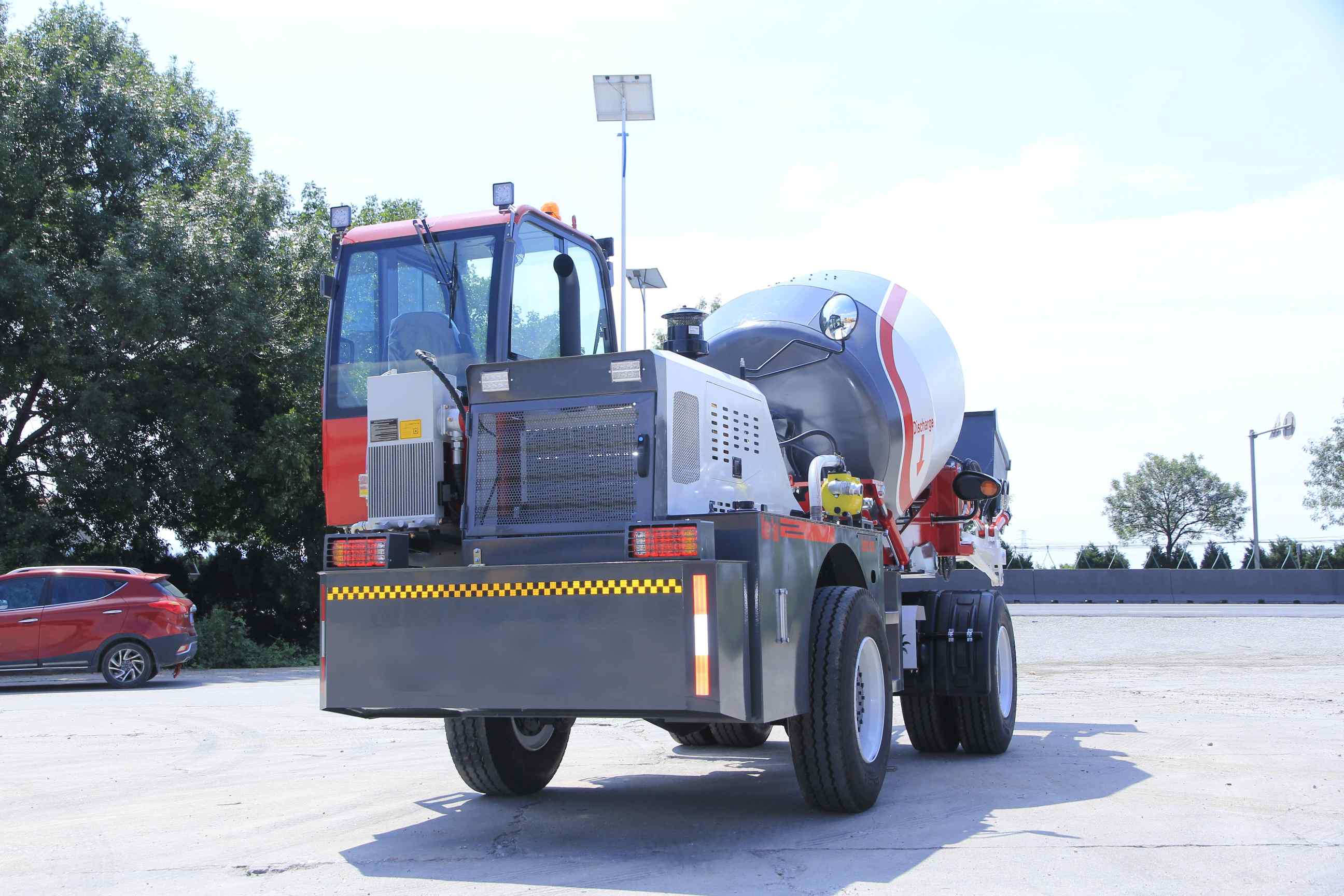 Camion malaxeur à béton de 2,5 m³