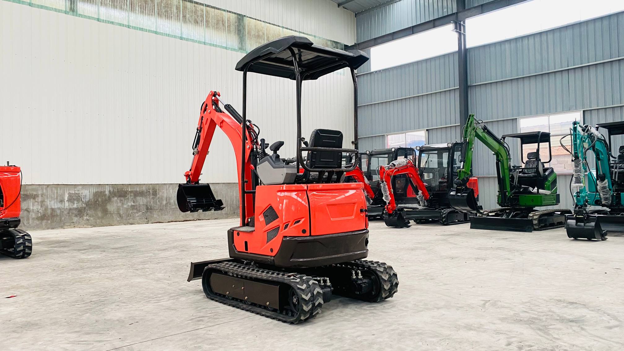 Mini-pelle de 1,8 tonne