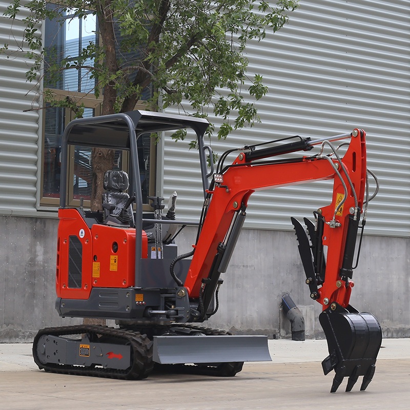 Mini-pelle de 2 à 5 tonnes