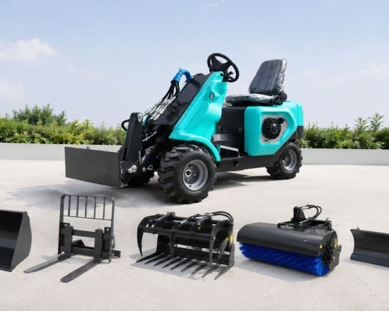 Chargeuse à 3 roues