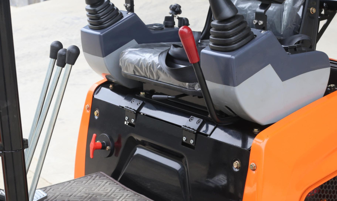 Entretien des excavatrices