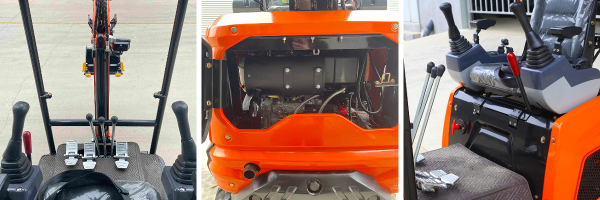 excavatrice de 1 tonne excavatrice de 1 tonne