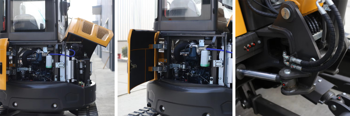 excavatrice de 3,5 tonnes