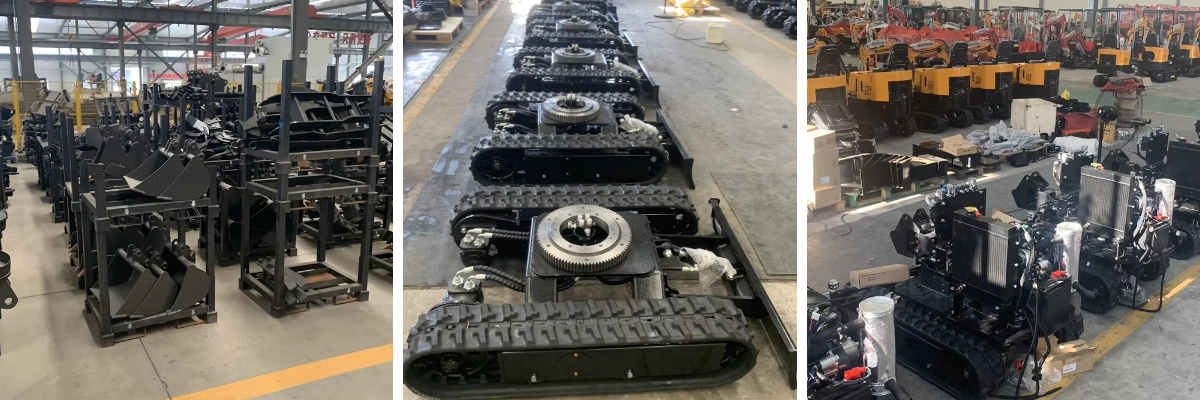 excavatrice de 1,2 tonne