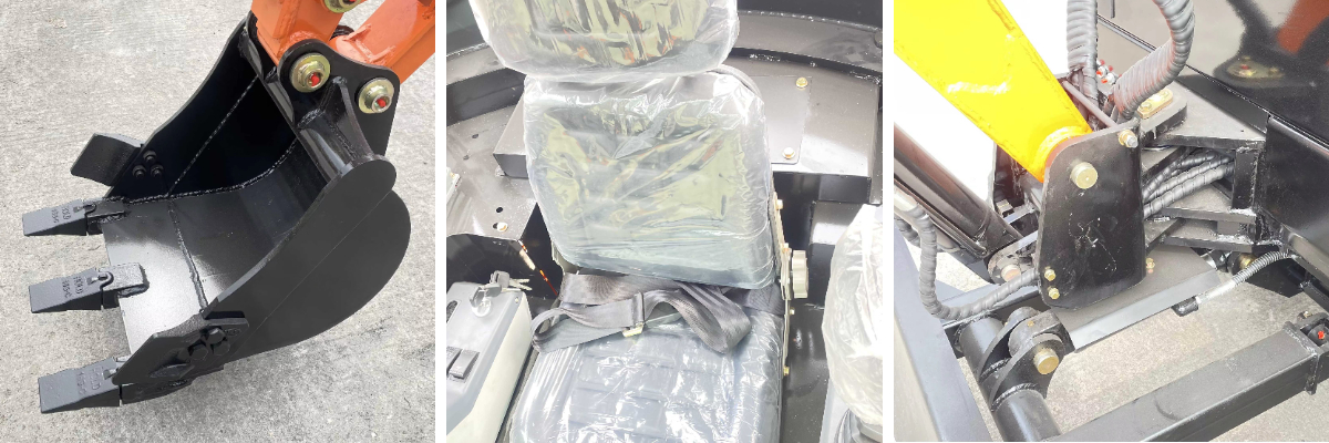 excavatrice de 2,5 tonnes