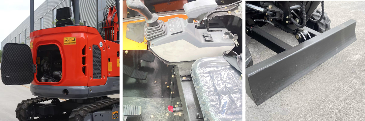 excavatrice de 2,5 tonnes