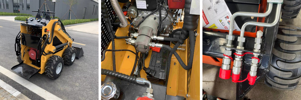 Chargeuse compacte sur chenilles de 1,2 tonne