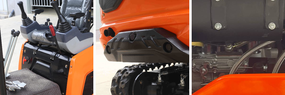 mini-pelle de 1 tonne mini-pelle de 1 tonne