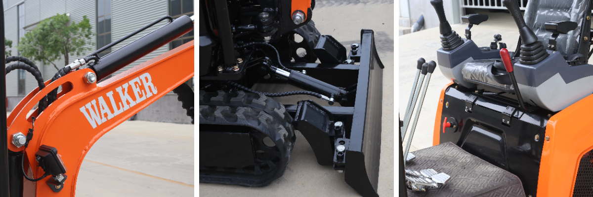 Mini-pelle de 1,2 tonne Mini-pelle de 1,2 tonne