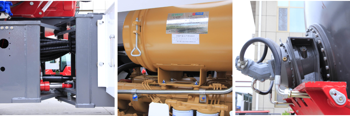 Camion malaxeur de 1 mètre cube Camion malaxeur de 1 mètre cube