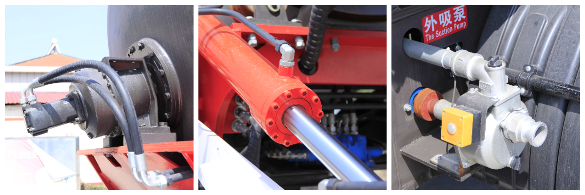 Camion malaxeur de 3,2 mètres cubes