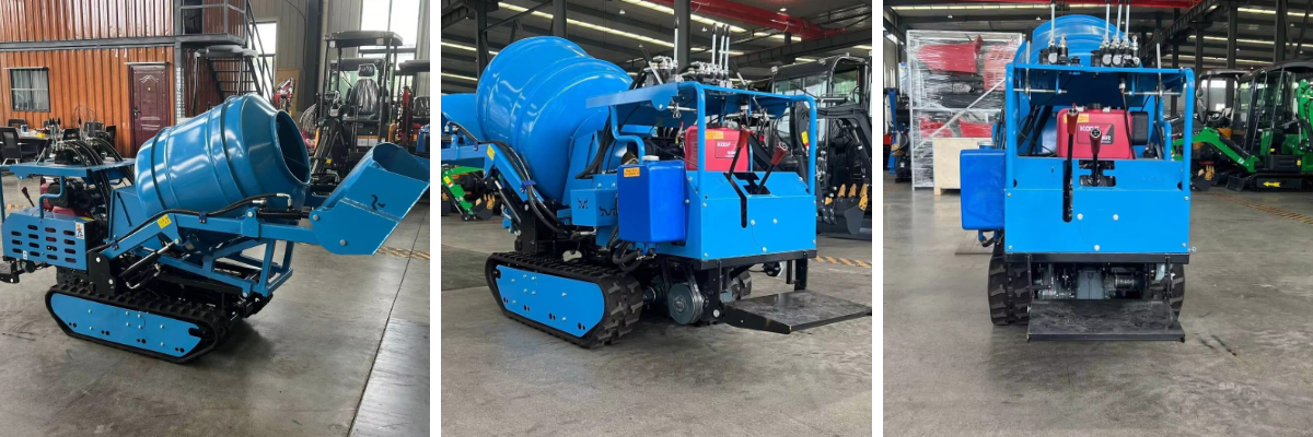 Camion malaxeur 500L