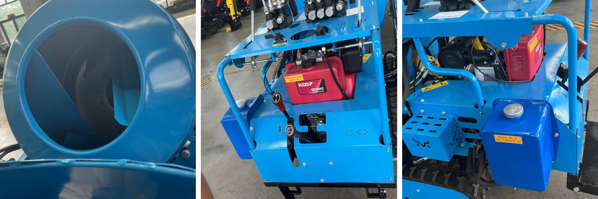 Camion malaxeur 1000L