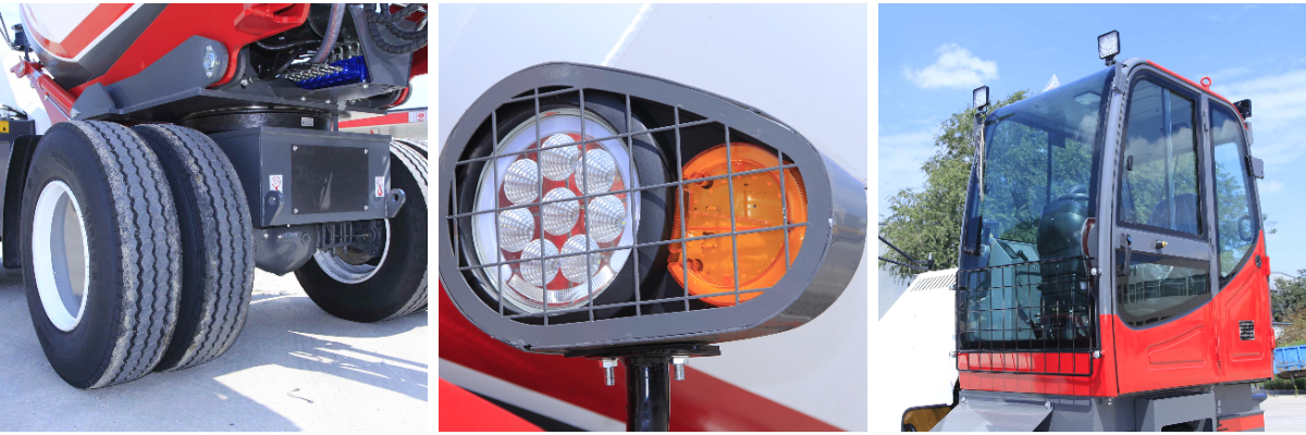 Camion malaxeur à béton de 5,5 m³