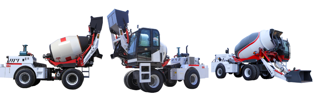 Camion malaxeur à béton de 4,5 m³