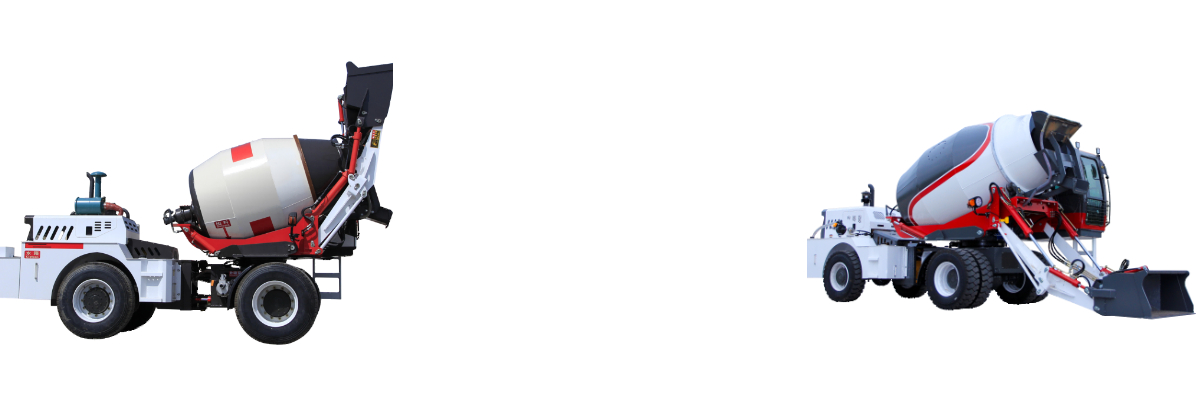 Camion malaxeur à béton de 3,2 m³