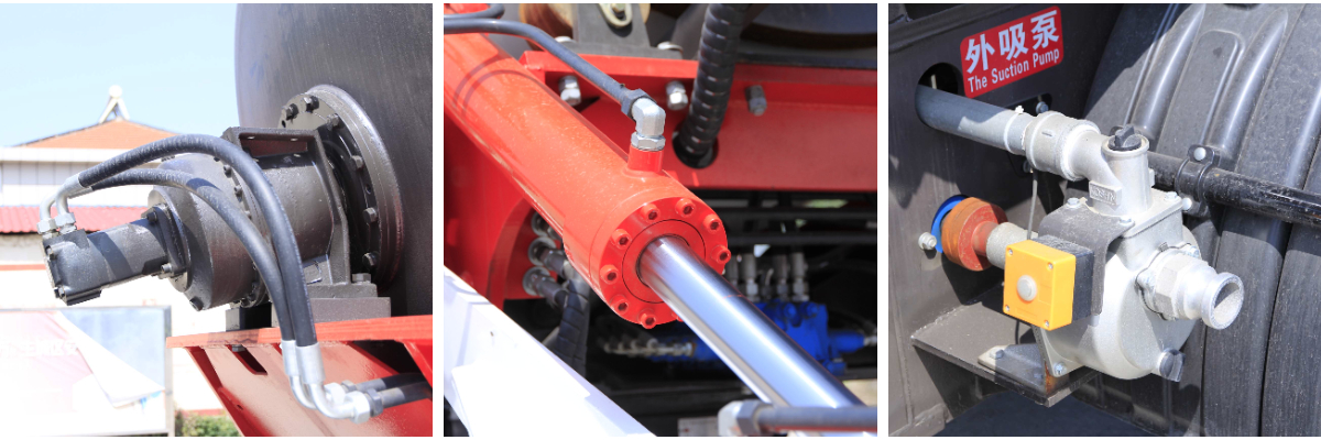 Camion malaxeur à béton de 3,2 m³