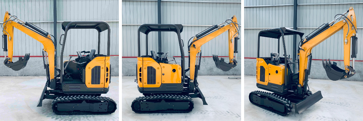 Mini-pelle de 2,5 tonnes