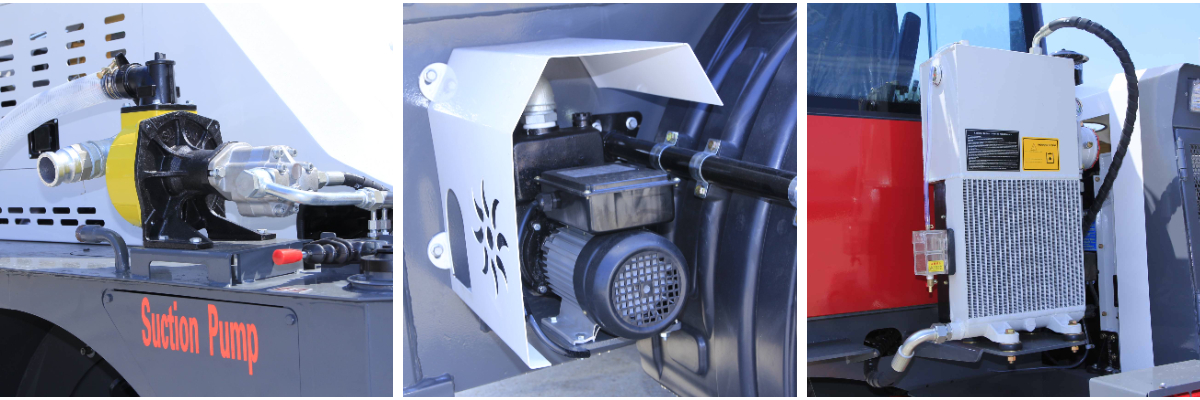 Camion malaxeur de 4,5 mètres cubes