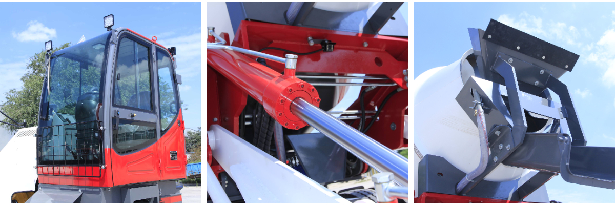 Camion malaxeur de 4,5 mètres cubes