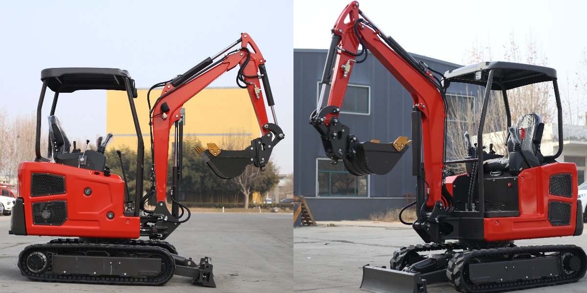 Mini pelle de 2,5 tonnes