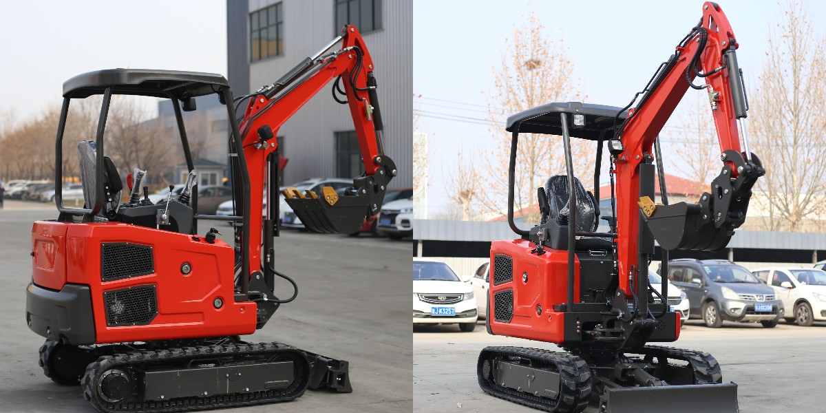 Mini pelle de 2,5 tonnes